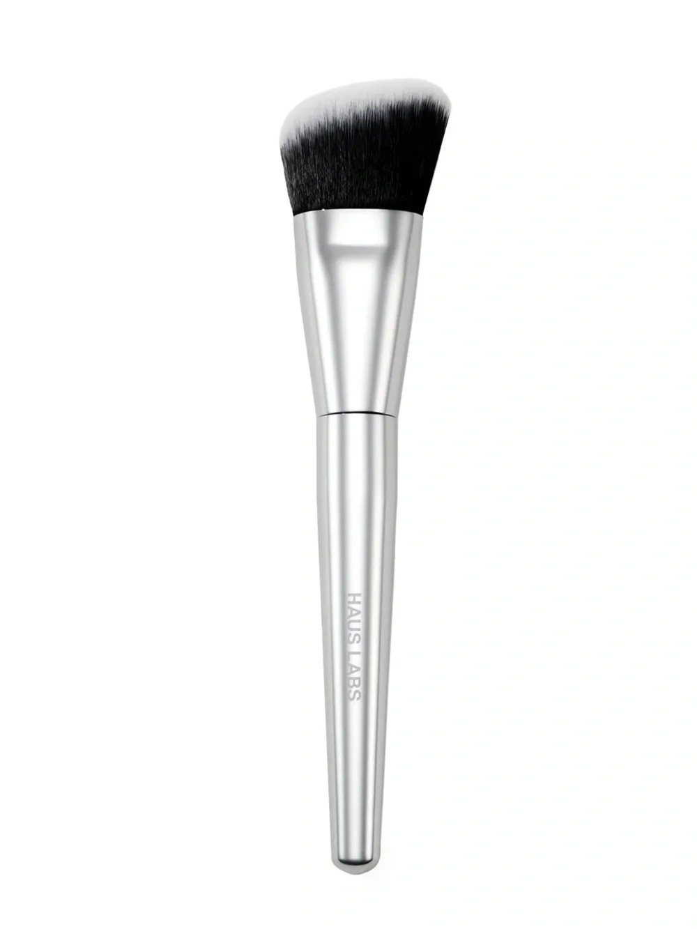 Haus Labs By Lady Gaga Silver & Black Angled Foundation Brush